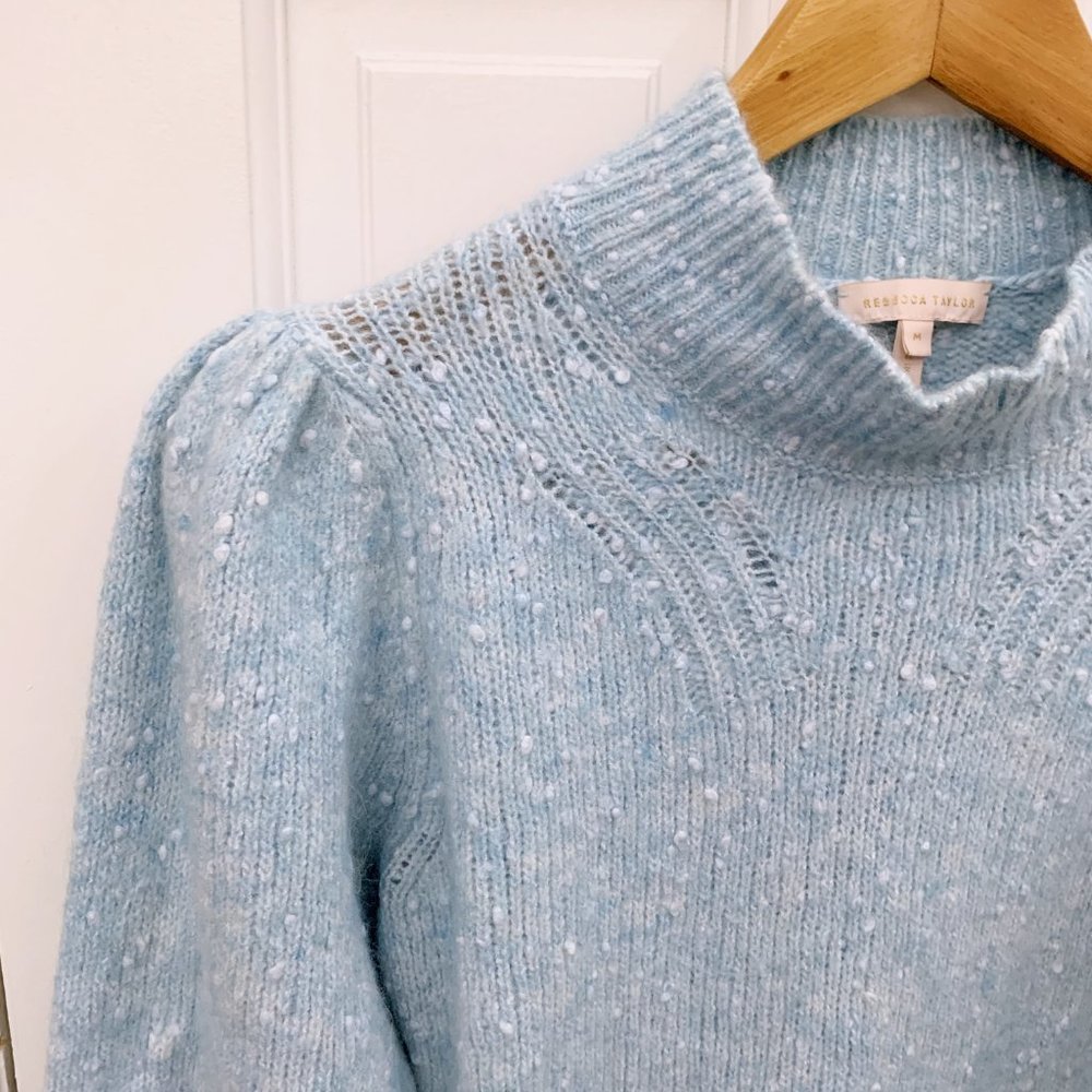 Rebecca Taylor Optic Tweed Pullover - Picture 10 of 15